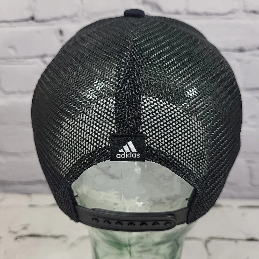 Adidas Aeroready Hat Mens Black One Size Snapback Ball Cap 100%‎ Cotton